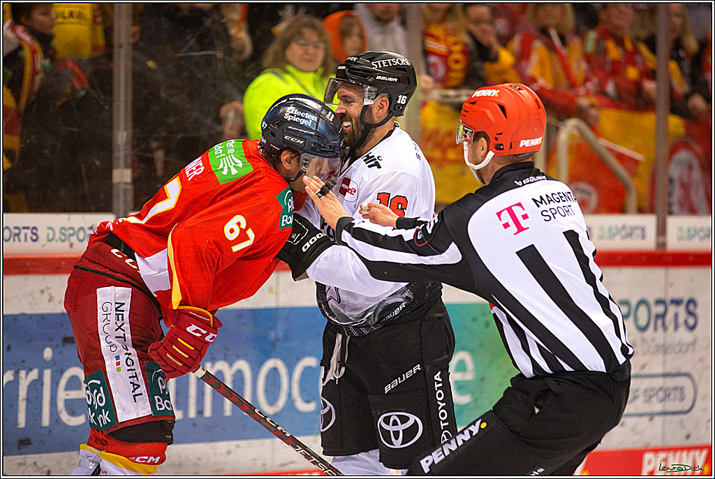 PENNY DEL; Duesseldorfer EG- Koelner Haie; Duesseldorf, 20.01.2023